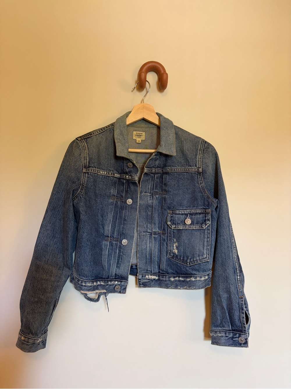 Citizens of Humanity Distressed Denim Jacket